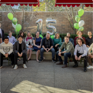 click click media 15 year team photo