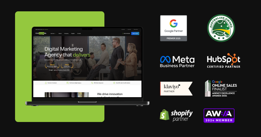 click click media web maintenance banner
